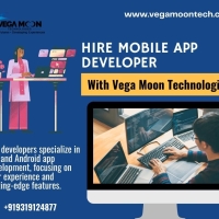 Hire Mobile App Developer with Vega Moon Technologies